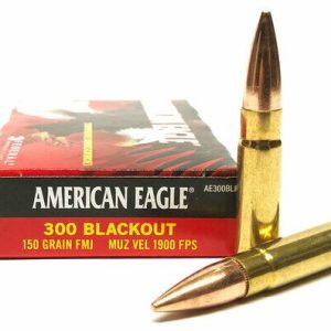 Federal American Eagle - 300 AAC Blackout - 150 Grain FMJ - 500 Rounds