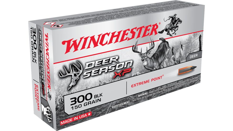 Winchester DEER SEASON XP .300 AAC Blackout 150 grain - 500 Rds