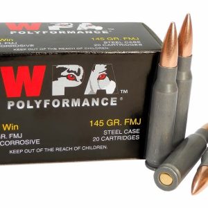 Wolf WPA Polyformance - 308 - 145 Grain FMJ - 500 Rounds