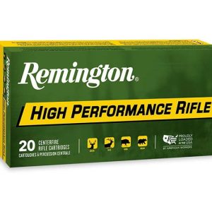 Remington High Performance Rifle .22 Hornet 45 Grain Pointed Soft Point Centerfire Rifle Ammunition 28376