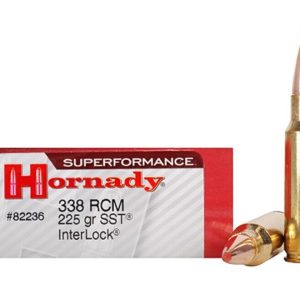 Hornady Superformance SST Ammunition 338 Ruger Compact Magnum 225 Grain