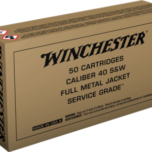 WINCHESTER 40 S&W 165 Grain AMMUNITION BRASS 500 ROUNDS