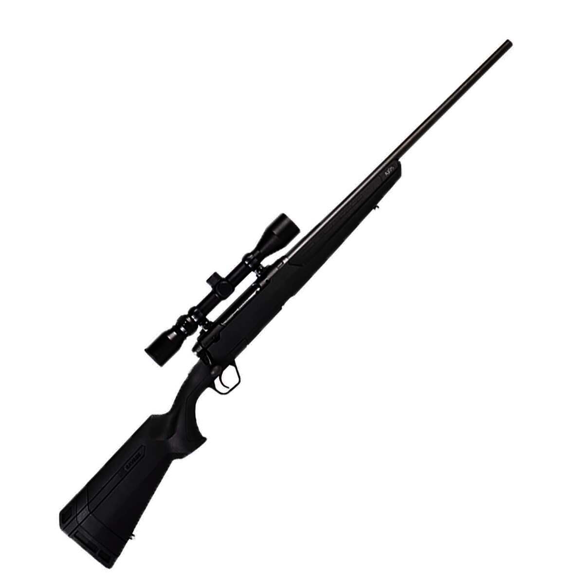 savage arms axis xp matte black bolt action rifle