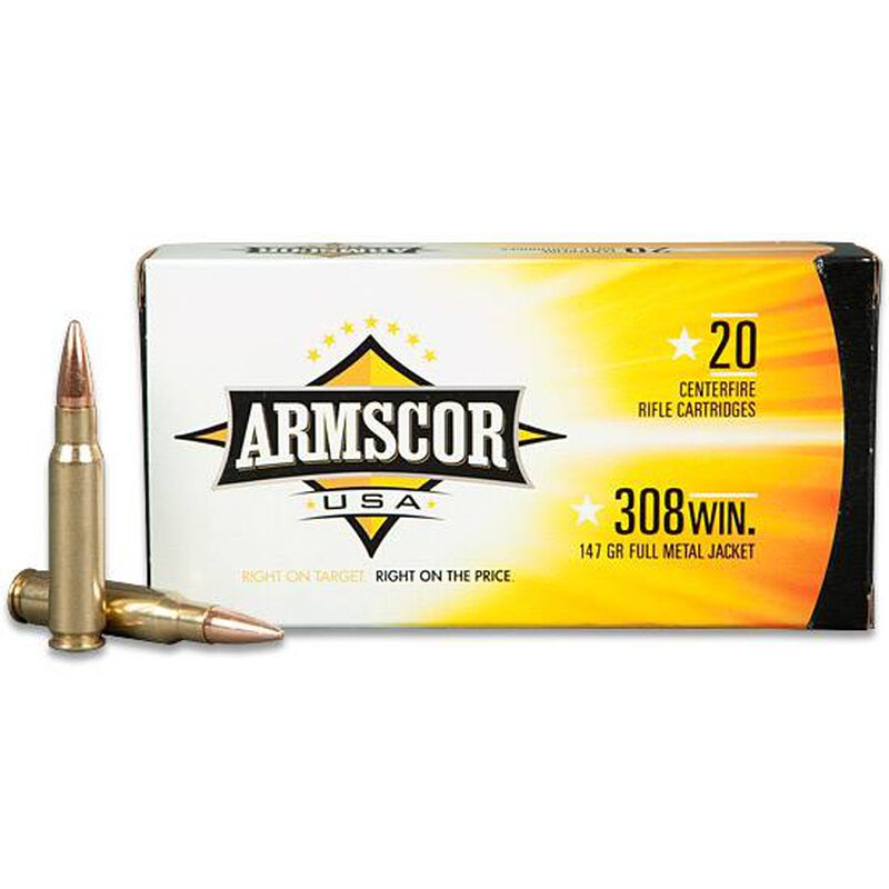 armscor usa .308 winchester ammunition